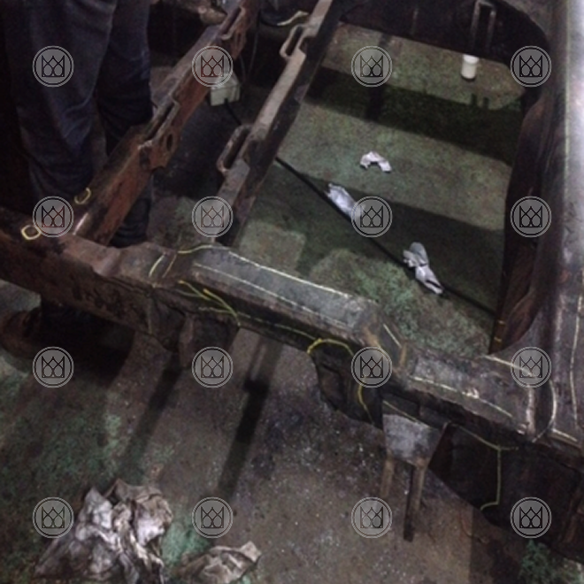 Magnetic particle inspection