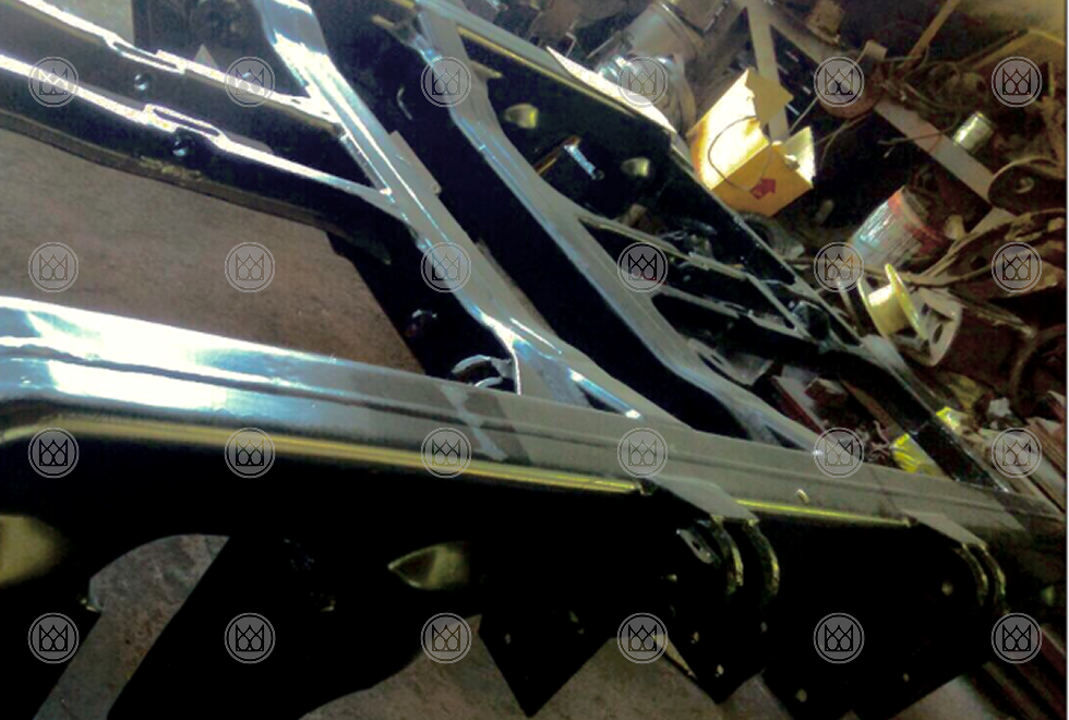 Frame after repair