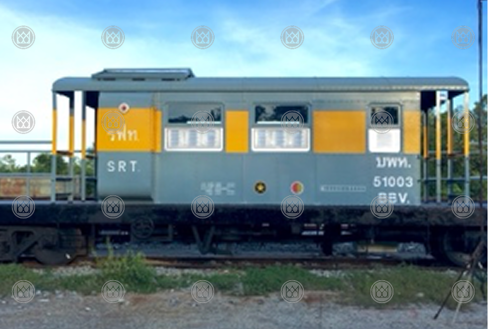Caboose during conversion